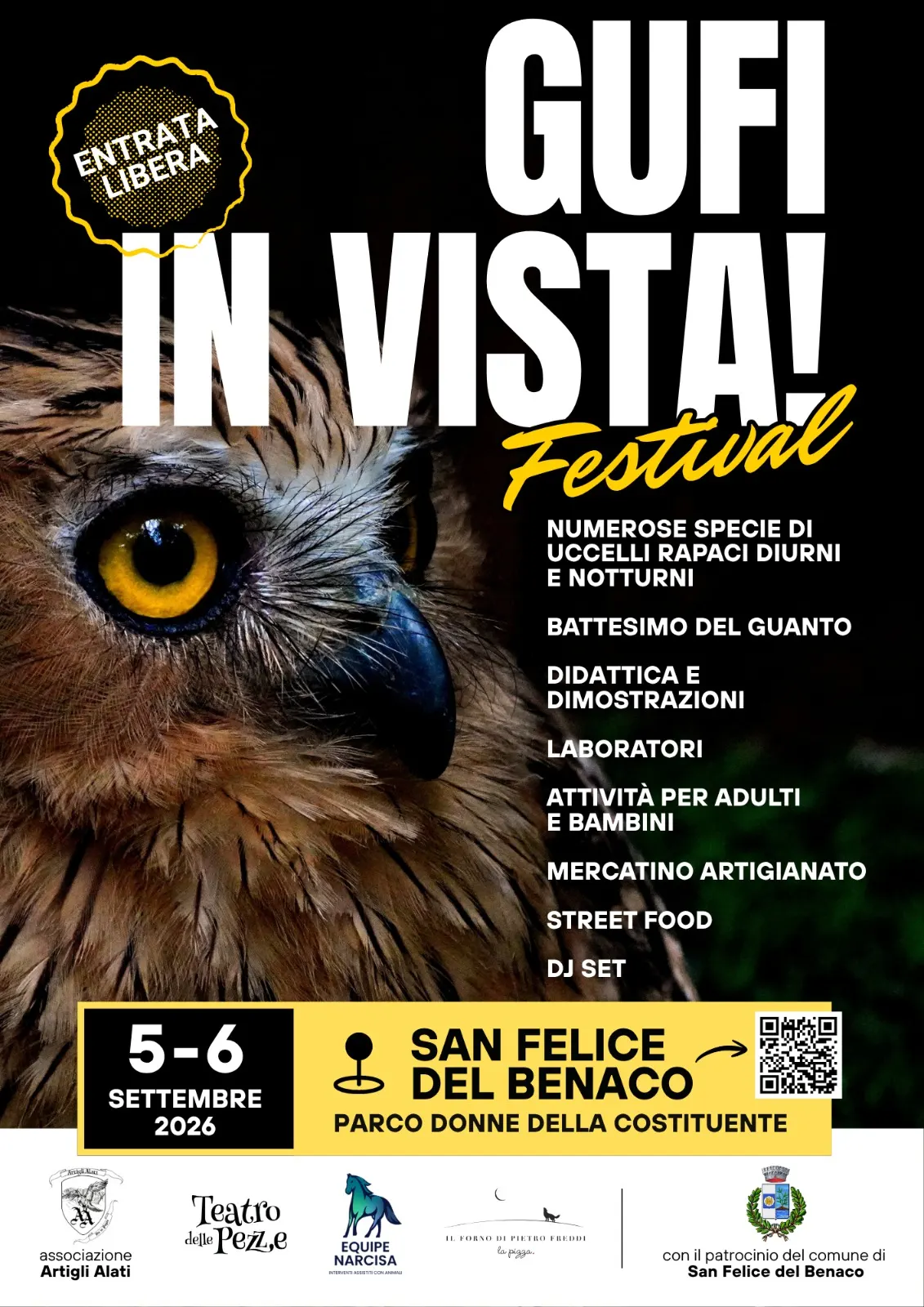 Volantino: Gufi in Vista! Festival