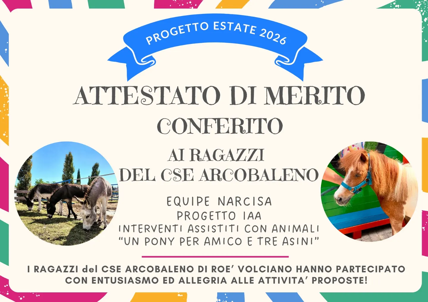 Volantino: Progetto Estate 2026